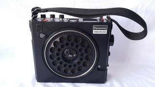 Vintage Panasonic Model Rf - 888 Portable 3 - Band Radio Made In Japan