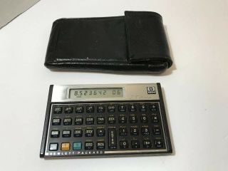 Vintage Hp Hewlett Packard Scientific Calculator Hp 11 - C