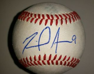 Autographed Baseball Game Miguel Amaya Chicago Cubs