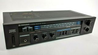 Pioneer Sx - 313 Am/fm Stereo Receiver Vintage Black