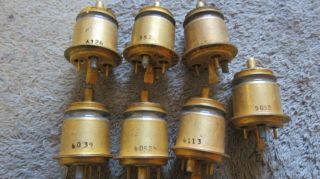 (7) Nos To Strong Western Electric 416b Audio Tubes