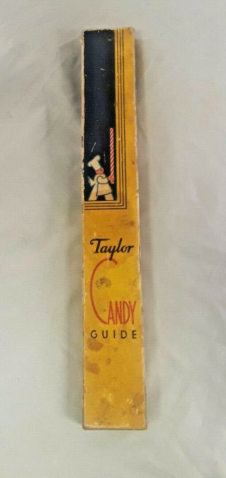 Vintage Taylor Candy Guide Thermometer 5916 With Box