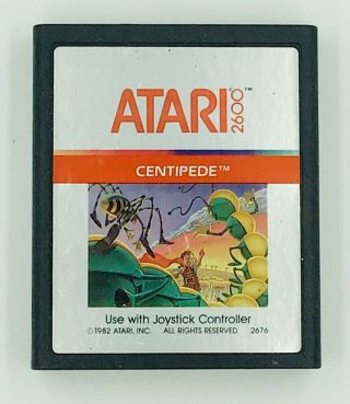 Atari 2600 Centipede Vintage 1982 2676