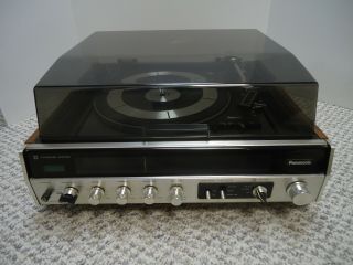Vintage Panasonic Sc - 8200 Fm/am Stereo Receiver Turntable Music Center