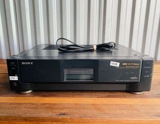 Sony Svhs S Vhs Vcr Slv - R1000 - Powers On /as Is/parts/repair