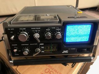 Nearly JVC Radio TV Model 3050,  Power Adapter Auto Plug ' 76 2