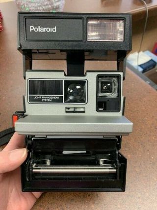 Rare Vintage Spirit 600 Polaroid Camera With Strap