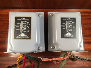 2 Triad R - 16 A Power Transformers For Vacuum Tube Audio Amplifiers Price Cut