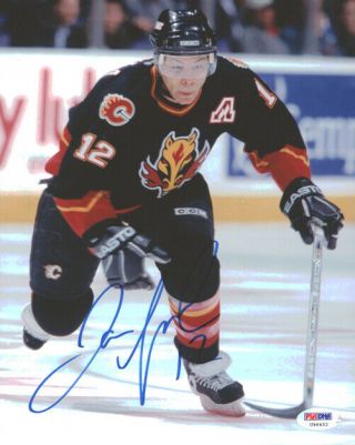 Jarome Iginla Autographed Signed 8x10 Photo Calgary Flames Psa/dna U96452
