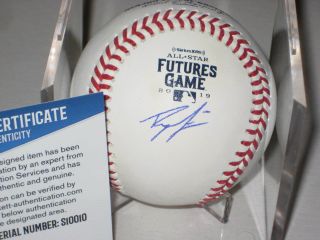 Royce Lewis Signed Official 2019 Mlb Futures Game Baseball,  Beckett