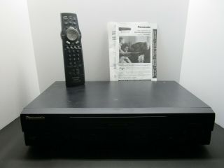 Extra Panasonic Pv - V4611 Vhs/vcr 4 Head Hi - Fi Stereo Player Recorder