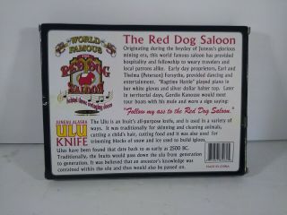 Red Dog Saloon ULU Knife 2