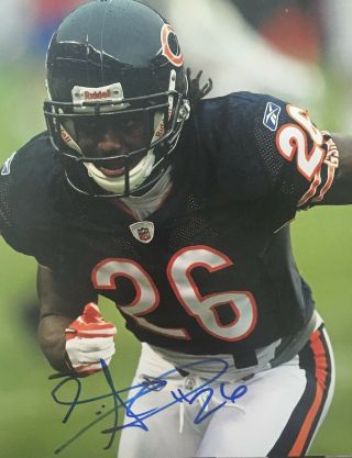 Tim Jennings Chicago Bears Signed 8x10 Photo Autographed E3