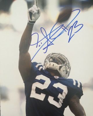 Tim Jennings Indianapolis Colts Signed 8x10 Photo Autographed E1