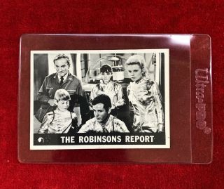 1966 Lost In Space 34 The Robinsons Report,  Vintage Topps Card