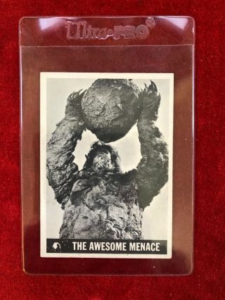 1966 Lost In Space 50 The Awesome Menace,  Vintage Topps Card
