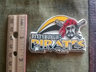 MLB vintage Pittsburgh Pirates baseball fridge rubber magnet 3