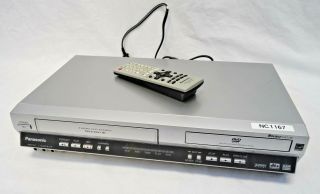 Panasonic Pv - D4745s Vhs & Dvd Combo Player | 4 Head Hifi,  W/remote Nc