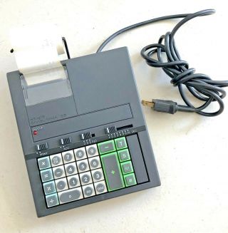 Olivetti Divisumma 35 Electronic Calculator & Box For Crucian118 Only