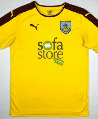 Puma Burnley Fc 2015/16 M Away Soccer Jersey Football Shirt Top Bfc Camiseta