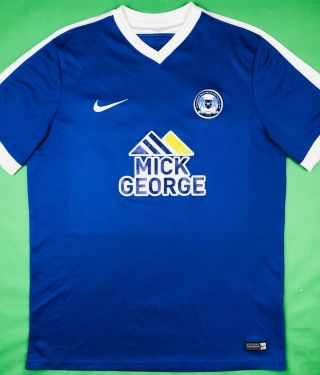 Nike Peterborough United 2016/17 L Home Soccer Jersey Football Shirt Posh Top
