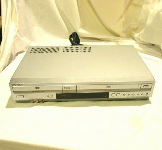 Sony Dvd Player/video Cassette Recorder Slv - D271p Silver