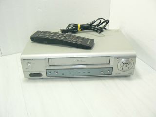 Magnavox Mvr 430 4 Head Hifi Vcr Vhs Player Cassette Recorder W/ Remote