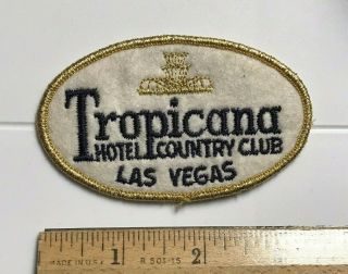 Tropicana Hotel Country Club Las Vegas Nevada Nv Embroidered Souvenir Patch