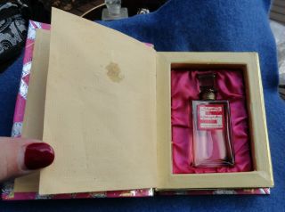 Shocking De Schiaparelli Vintage Perfume In Book
