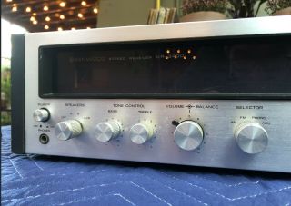 Vintage Kenwood Kr - 3400 Stereo Receiver -