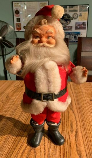 Vintage Santa Claus Doll Early To Mid - Century By Yuletide Enterprises