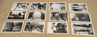 12 Miniature Postcards from Photographs,  Mammoth Cave,  KY,  vintage 1950 3