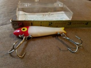 Vintage Fishing Lure - Mitte Mike - Palm Sporting Goods,  Louisiana - 3 2