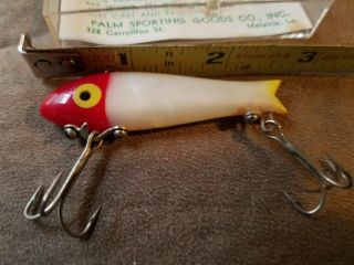 Vintage Fishing Lure - Mitte Mike - Palm Sporting Goods,  Louisiana - 3 3