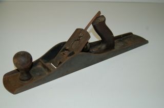 Vintage Stanley Rule & Level Co.  6 Wood Hand Plane 18 " X 3 " R.  38