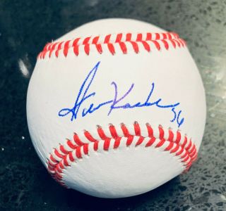 Adam Kolarek Hand Signed Autograph Baseball Auto Tampa Bay Rays