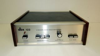 Vintage Dbx Model 122 2 Channel Noise Reduction System Stereo Recording Unit