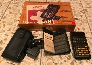 Vintage Texas Instruments Ti 58 Programmable Calculator