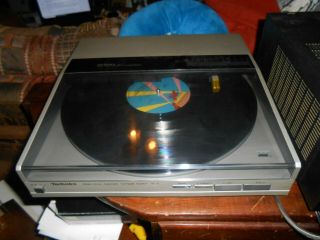 Vintage Technics Sl - 5 Linear Tracking Direct Drive Turntable,  Well