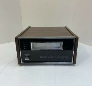 Vintage Craig Pioneer 3207 Solid State Stereo 8 - Track Player - And