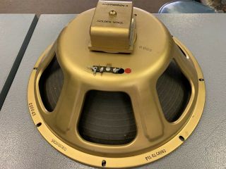 Vintage Motorola Golden Voice Jensen P15 Rj 15” Alnico Speaker 8ohm