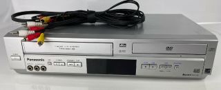 Panasonic 4 - Head Pv - D4744s Dvd/vcr Combo Vhs Player Recorder No Remote