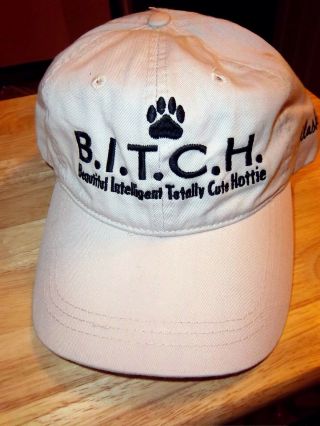 Alaska B.  I.  T.  C.  H.  (intelligent Totally Cute Hottie) Embroidered Hat