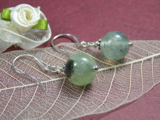 Vintage Sterling Silver (925) With Moss Agate Stones