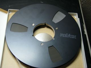 Revox Nab 10.  5 " Metal Reel Tape 1/4 "