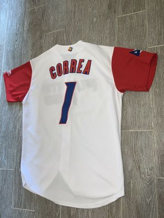 Carlos Correa Jersey Puerto Rico World Baseball Classic Size Xl Men’s (a81)