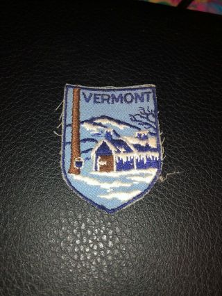 Vtg Patch From Vermont Vgc 2 X 3