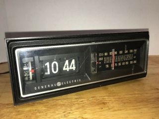 Vintage General Electric Clock Radio,  Model 7 - 4300f,  Clock Not