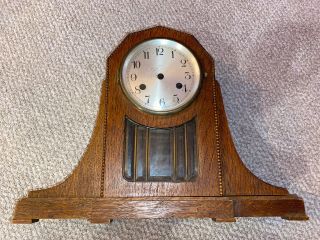 Antique Vintage Kienzle Mantle Clock Case For Project Great Shape