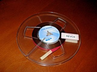 Test Tape For Studer Revox A77 B77 Pr99 4 Track 19 Cm/s 257 Nw/m